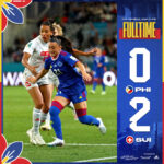 Philippines stumbles in World Cup debut, loses to Switzerland, 2-0