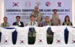 South Korea donates 100,000 bags of rice