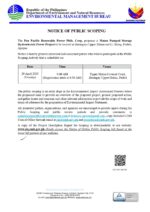 Public scoping set for P261.7-B Apayao Pumped-Storage Hydro Project