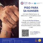 Piso Para sa Kanser: A call to action vs cancer