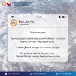 DILG suspends government work, classes amid rains