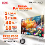 SM Appliance, Home Credit Relaunch ‘Grand Pay Hulugan’ promo