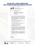 DOTr mandates weekly public transport use for officials