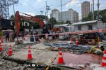 DOTr begins demolition at Metrowalk for Ortigas Subway Station