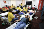 Canon employees donate blood in health initiative
