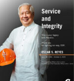 Meralco Bids Farewell to Oscar Reyes, 79