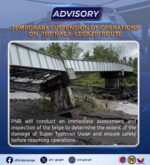 Typhoon-damaged Naga–Legazpi train line operations suspended