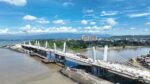 Davao River Bridge nears completion