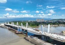 Davao River Bridge nears completion