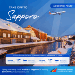 PAL relaunches Manila–Sapporo winter flights