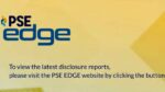PSE disclosure system temporarily offline