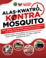 Buckets tip, dengue fever slips