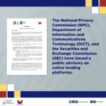 SEC, DICT, NPC join forces vs abusive online lenders SEC, DICT, NPC join forces vs abusive online lenders