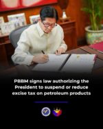 Marcos signs law allowing fuel tax relief Marcos signs law allowing fuel tax relief