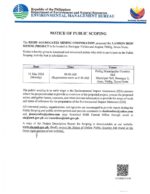 Public scoping set for P800M iron mining project in Ilocos Norte Public scoping set for P800M iron mining project in Ilocos Norte