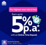 Metrobank raises online time deposit rates to up to 5% Metrobank raises online time deposit rates to up to 5%