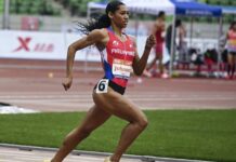 Naomi Johnson sets 400-m record in heat, wins silver in final