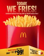 McDonald’s PH marks National Fries Day with one-day BFF fries promo McDonald’s PH marks National Fries Day with one-day BFF fries promo