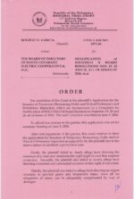 Court upholds SOCOTECO II rejection of Meralco proposal Court upholds SOCOTECO II rejection of Meralco proposal