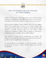 7 Filipinos hurt in Saudi attacks 7 Filipinos hurt in Saudi attacks